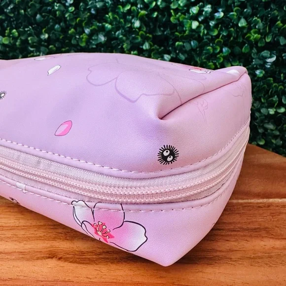 Studio Ghibli My Neighbor Totoro Cherry Blossom Cosmetic Bag - Picture 7 of 7